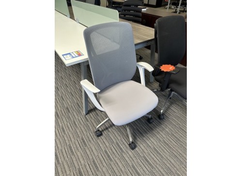 EOS Synx White Grey Chair