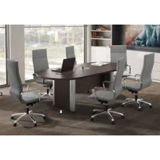 Pacific Laminate Racetrack Conference Table