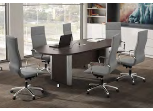 Pacific Laminate Racetrack Conference Table