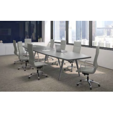 Pacific Laminate Boat Shape Conference Table