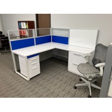 Used Sunline Cubicle Workstation