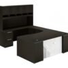 43178 u shaped desk with hutch 3