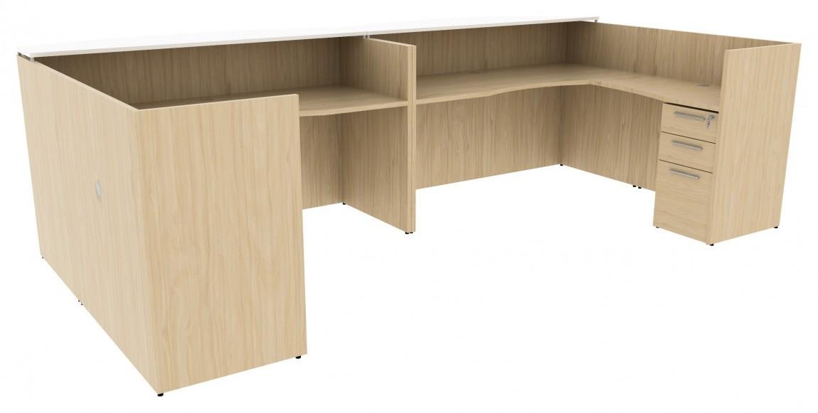 65055 2 person reception desk 5