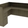 74422 l shaped reception desk with drawers 1