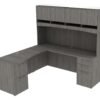 74768 l shaped desk with hutch 5