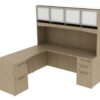 74818 l shaped desk with hutch 1