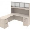 74818 l shaped desk with hutch 3