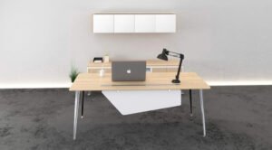 10790 modern rectangular desk with storage 2