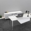 10792 modern rectangular desk with storage credenza 1