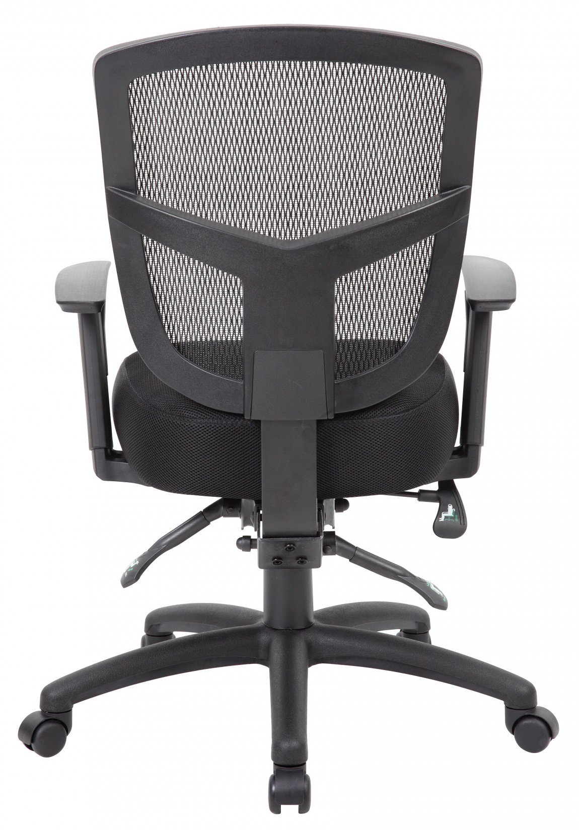 19174 mesh back office chair with arms 3