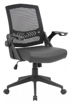 19177 office chair with flip up arms 1