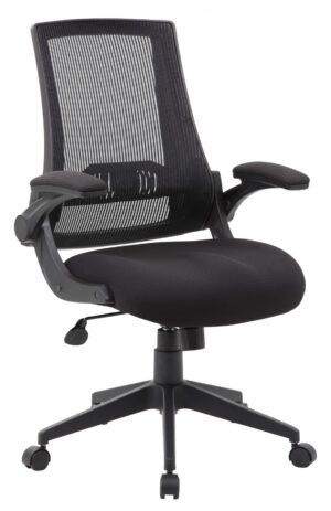 19183 office chair with flip up arms 1