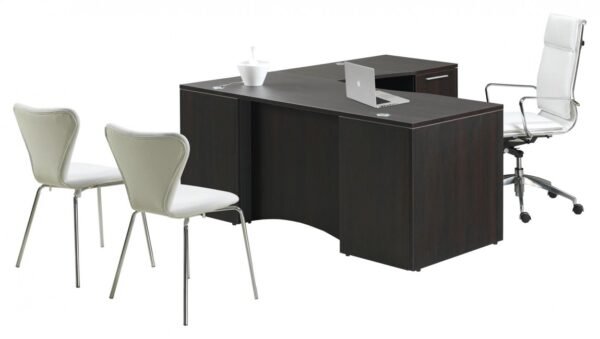 24909 l shaped desk with drawers 1