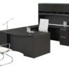 24939 bow front u shaped desk with storage 1