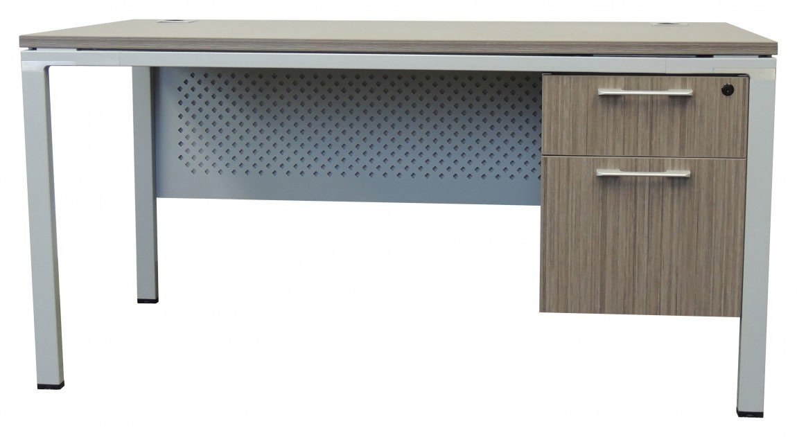 25340 rectangular desk with drawers 1 1