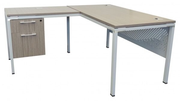 25387 l shaped desk with modesty panel 1