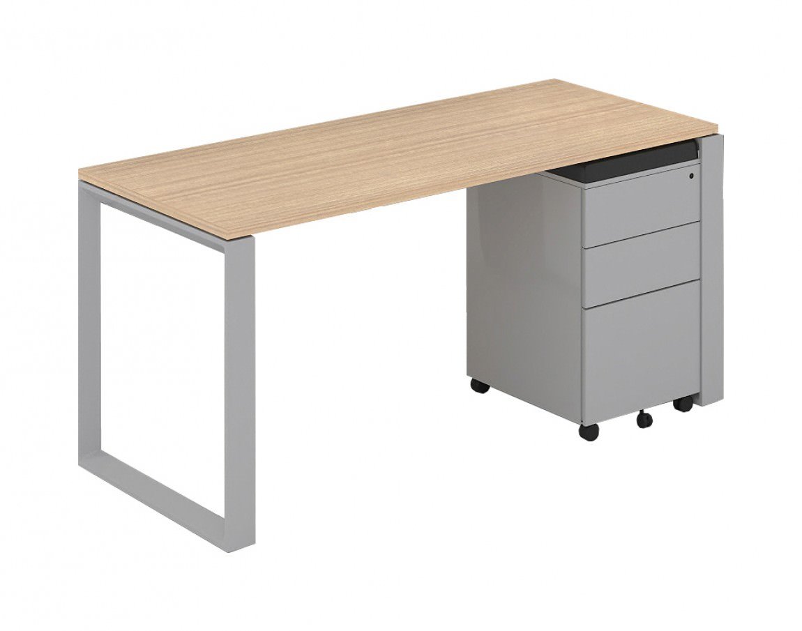 26557 computer workstation with drawers 4