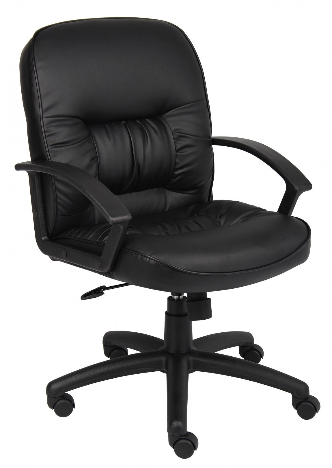 26929 leather executive mid back chair 1