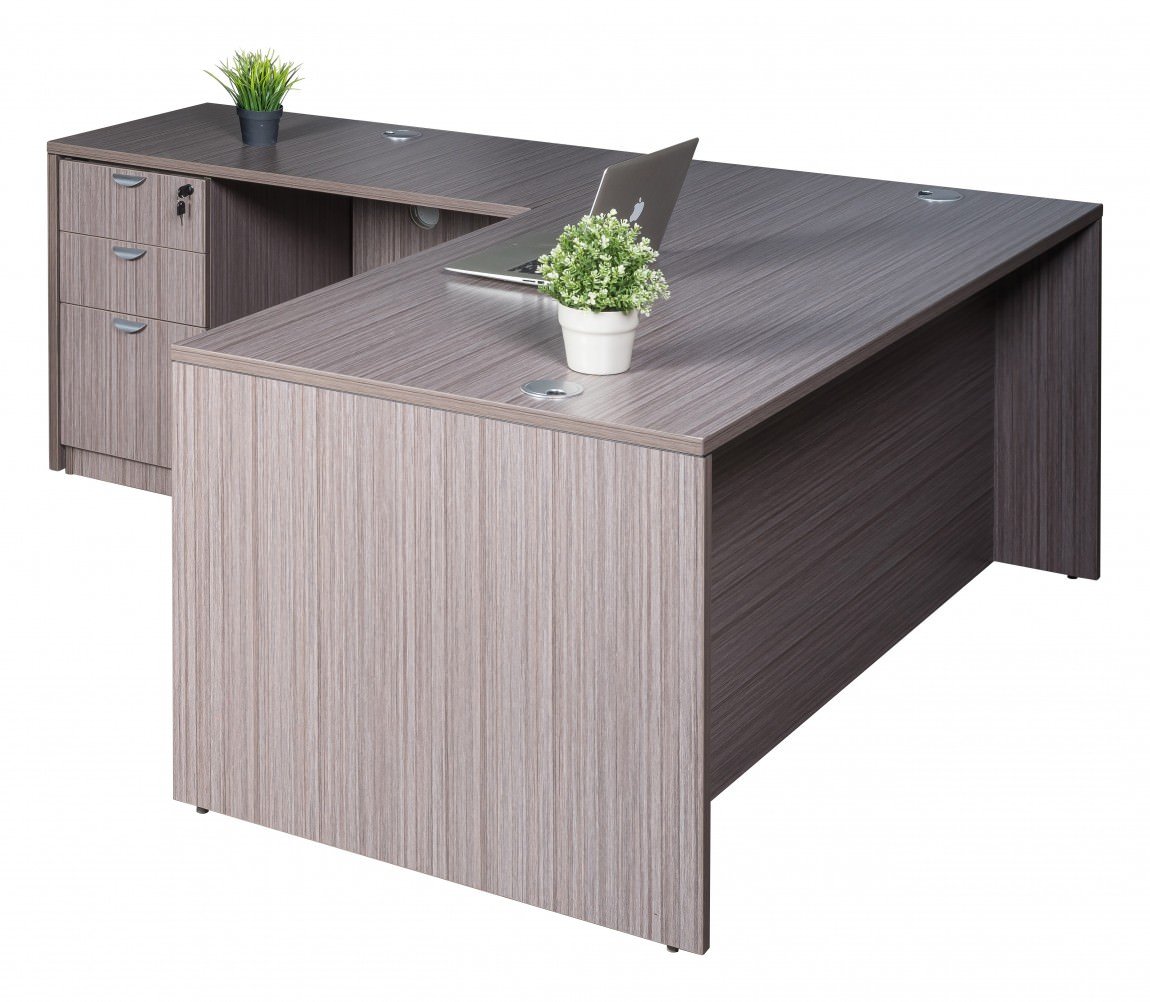 28315 l shaped desk with drawers 1