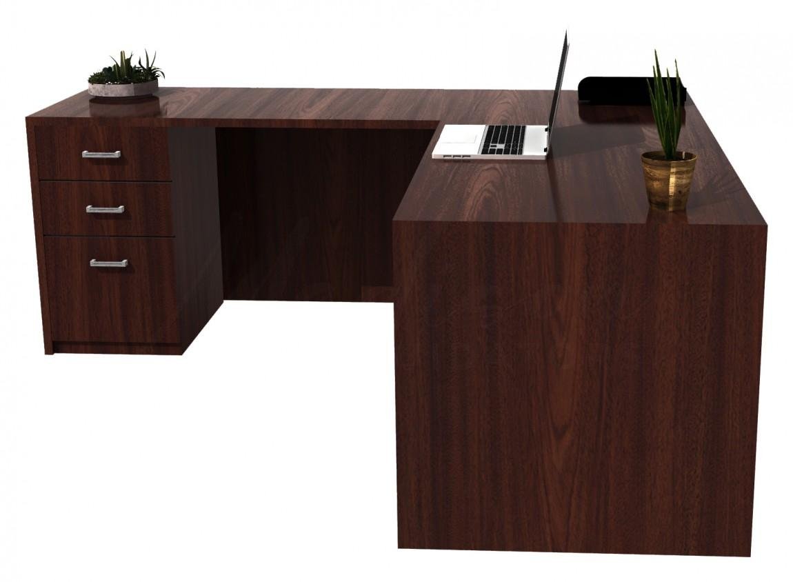 74530 l shaped desk with drawers 1