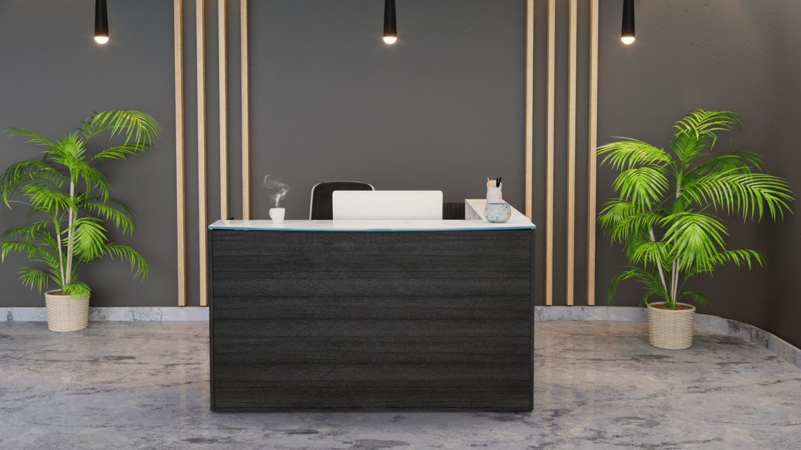 75642 modern l shaped reception desk 1