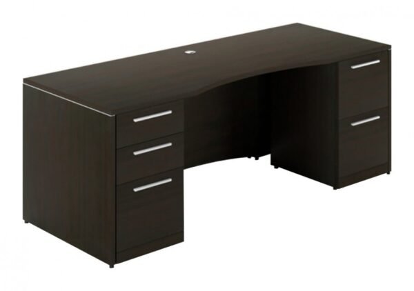 8578 pedestal desk with drawers 1
