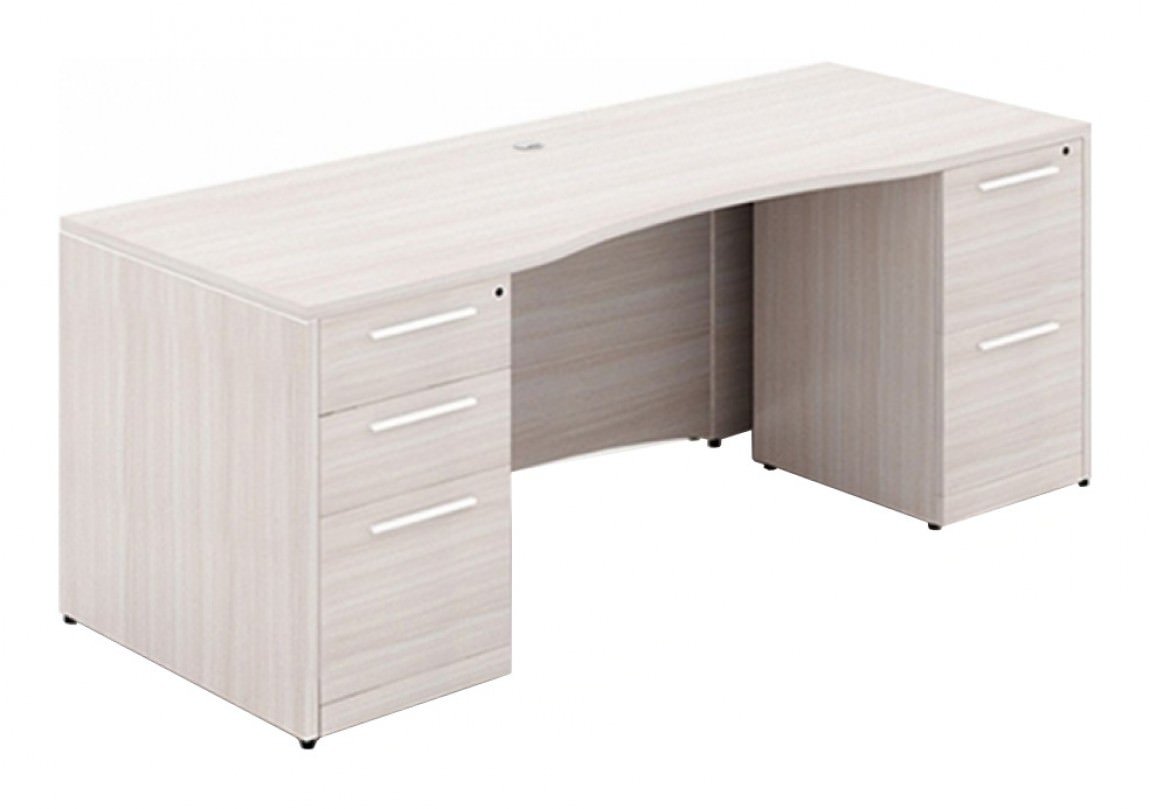 8578 pedestal desk with drawers 2