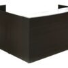 8649 l shaped reception desk with white glass transaction counter 3