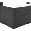 8649 l shaped reception desk with white glass transaction counter 4