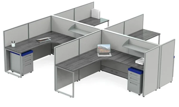 RSI EZ Cubicle Typical Workstation B