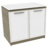 OC Office Furniture | Storage Cabinet with Glass Doors and Top