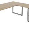 OC Office Furniture | Modern L Shaped Desk with Drawers