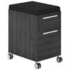 OC Office Furniture | Mobile Pedestal Drawers with Black Fabric Cushion OC Office Furniture | Mobile Pedestal Drawers with Black Fabric Cushion