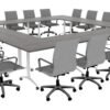 OC Office Furniture | Square Training Table Set OC Office Furniture | Square Training Table Set