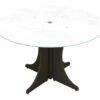 OC Office Furniture | Large Round Table with Glass Top