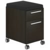 OC Office Furniture | Mobile Pedestal Drawers with Black Fabric Cushion