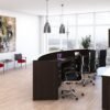OC Office Furniture | Curved Reception Desk