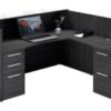 OC Office Furniture | L Shaped Reception Desk with Drawers