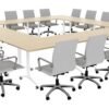 OC Office Furniture | Square Training Table Set OC Office Furniture | Square Training Table Set