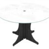 OC Office Furniture | Large Round Table with Glass Top
