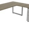 OC Office Furniture | Modern L Shaped Desk with Drawers