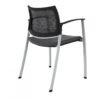 OC Office Furniture | Mesh Back Stacking Chair with Arms