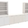 OC Office Furniture | Credenza Wall Unit with Open Shelf Storage OC Office Furniture | Credenza Wall Unit with Open Shelf Storage