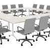 OC Office Furniture | Square Training Table Set
