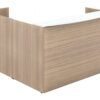 OC Office Furniture | L Shaped Reception Desk with White Glass Transaction Counter