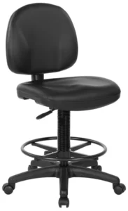 Work Smart Lumbar Support Sit-Stand Drafting Chair [DC640]