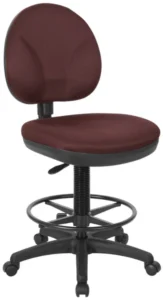 Work Smart Sculptured Seat and Back Drafting Chair [DC550]
