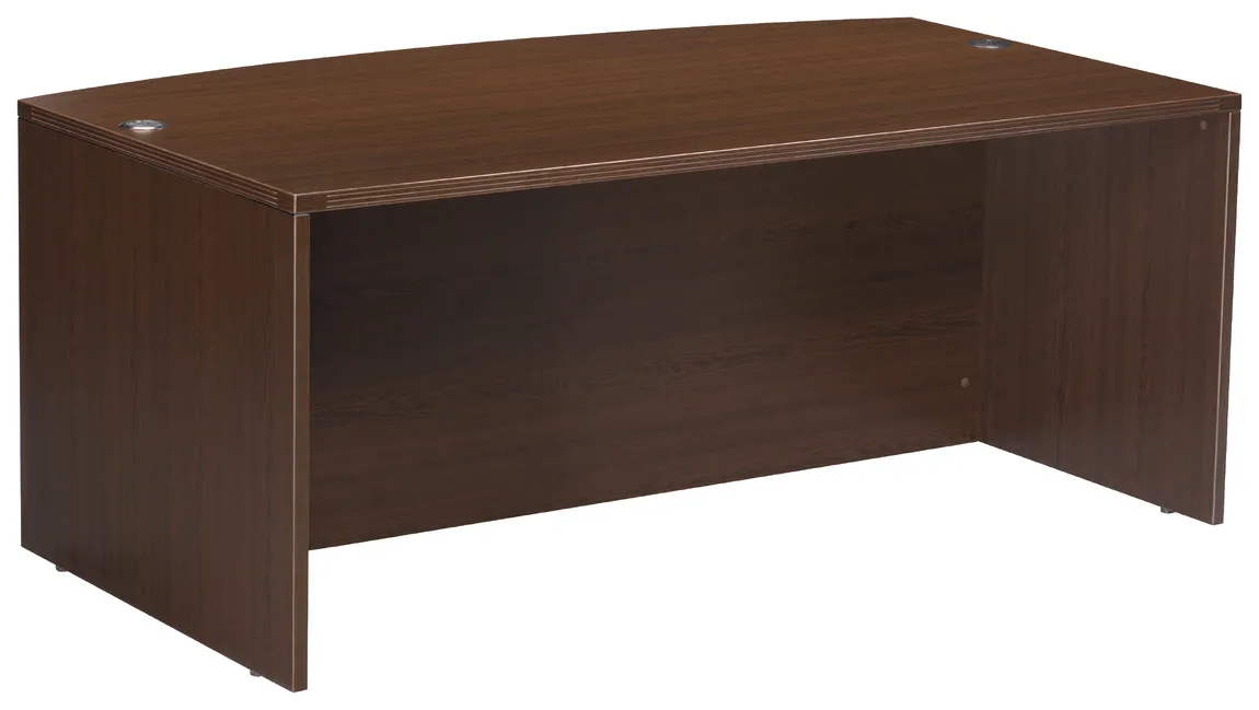 Bow Front Desk Shell