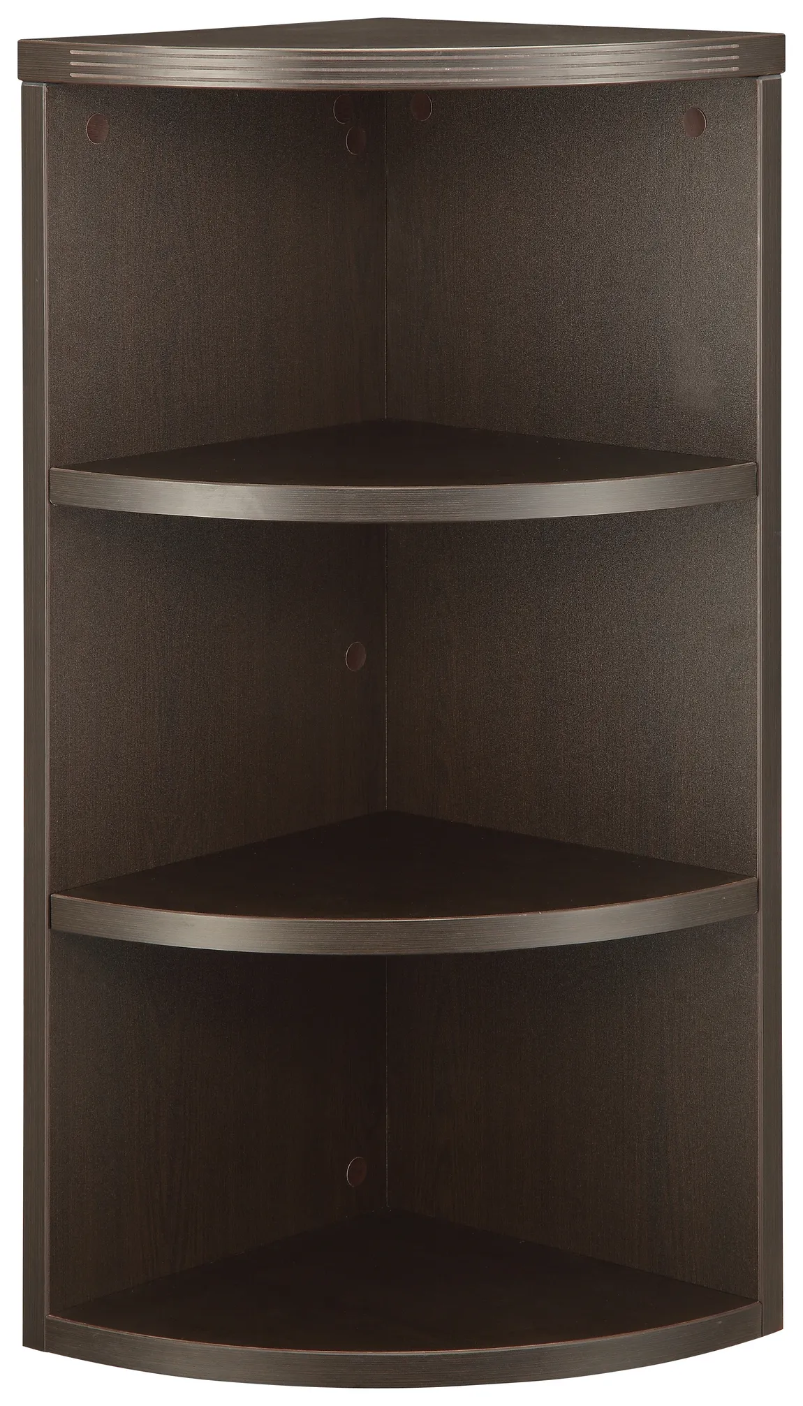 Curved Corner Bookcase