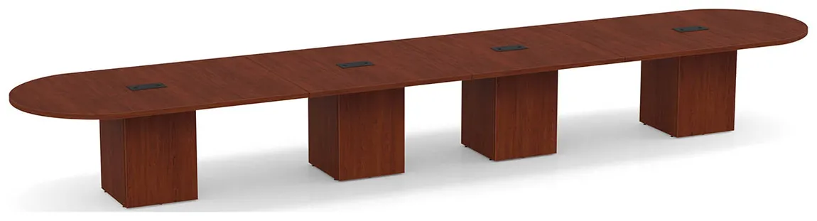 94591 racetrack conference table with cube base 2